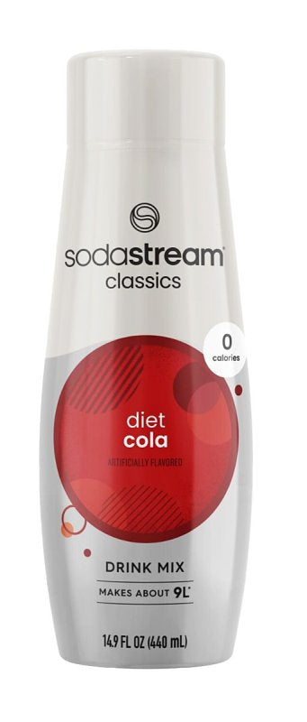 SODASTREAM Sodastream Classics 1424221012 Soda Drink Mix, Water, Diet Cola, 14.9 fl-oz Bottle HOUSEWARES SODASTREAM