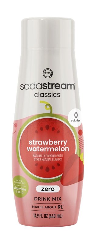 SODASTREAM Sodastream Classics 1024267011 Zero Soda Drink Mix, Water, Strawberry, Watermelon, 14.9 fl-oz Bottle APPLIANCES & ELECTRONICS SODASTREAM
