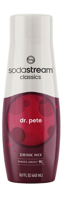 SODASTREAM Sodastream Classics 1424222012 Soda Drink Mix, Water, Dr. Pete, 14.9 fl-oz Bottle