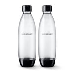 SODASTREAM Sodastream 1741260010 Slim Carbonating Bottle, 1 L Capacity, Plastic, Black