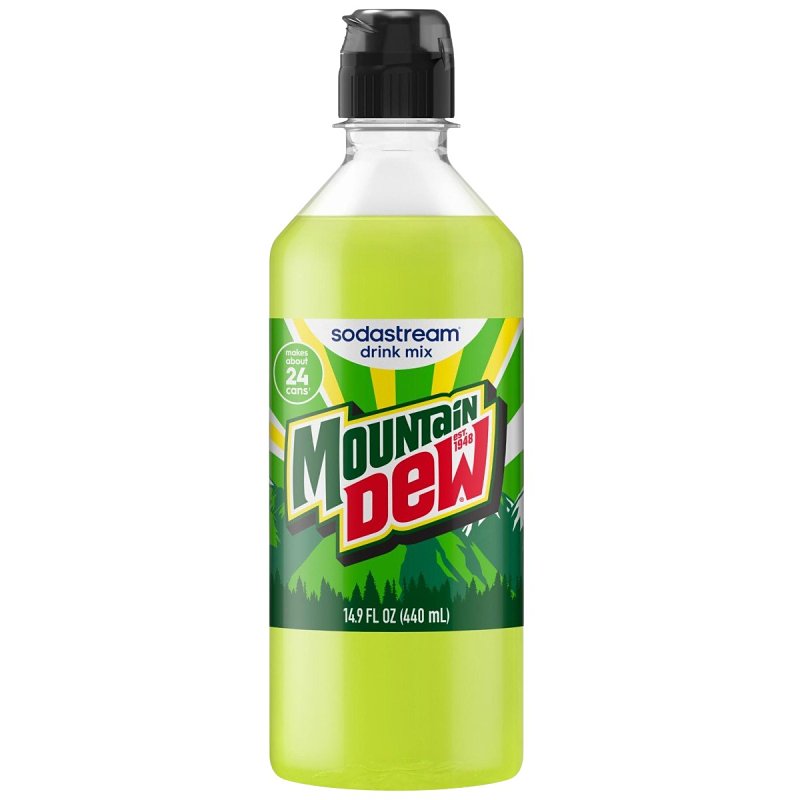 SODASTREAM USA INC Sodastream 1103167010 Drink Mix, Mountain Dew, 14.9 fl-oz APPLIANCES & ELECTRONICS SODASTREAM USA INC