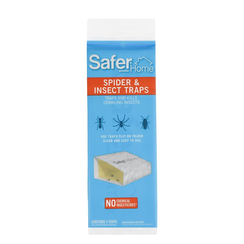 SAFER Safer SH400 Home Spider and Insect Trap, Solid, Clear