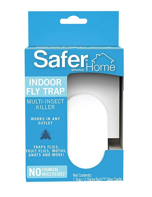 SAFER Safer SH502 Plug-In Fly Trap, Includes: (2) StickyTech Glue Cards