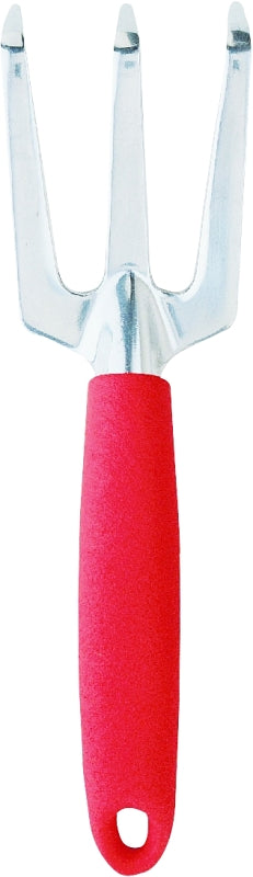 CORONA Corona CT 3030I Garden Cultivator, 10-1/4 in L, 3-1/2 in L Tine, 3-Tine, Aluminum Handle LAWN & GARDEN CORONA