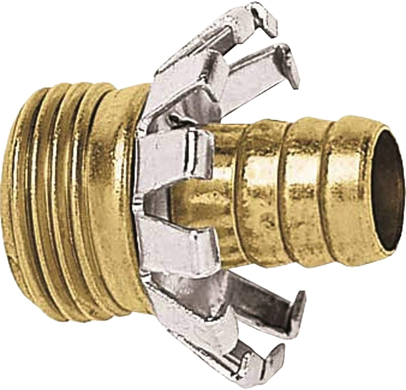 GILMOUR MFG Gilmour 834004-1001 Hose Coupling, 3/4 in, Male, Brass