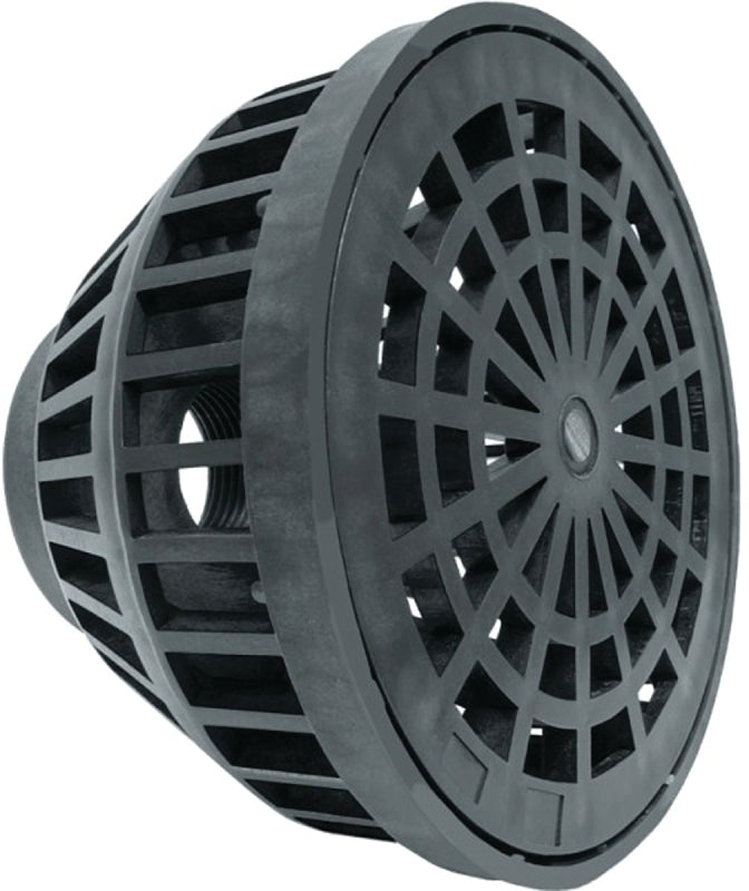 GREEN LEAF Green Leaf SR 200 P Basket Suction Strainer, 2 in Connection, Polypropylene
