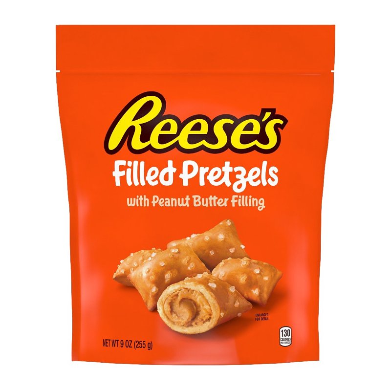 HERSHEY Reese's 848028 Filled Pretzel, Peanut Butter, 9 oz Bag HOUSEWARES HERSHEY