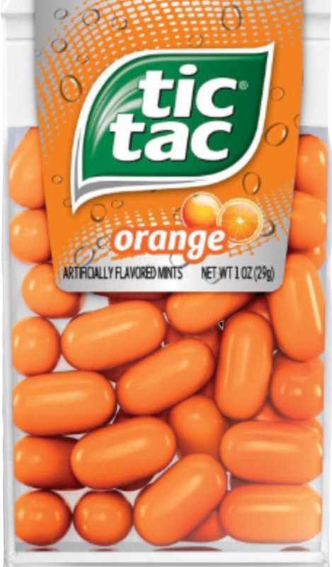 TIC TAC Tic Tac 777068 Mints, Orange, 1.7 oz HOUSEWARES TIC TAC
