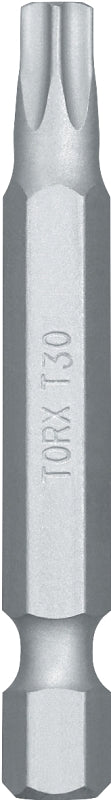 DEWALT DEWALT DW2670 Power Bit, T30 Drive, Torx Drive, 1/4 in Shank, Hex Shank, 2 in L, Steel