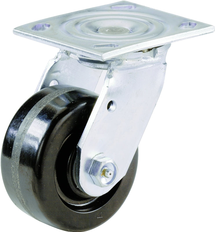 SHEPHERD Shepherd Hardware 9774 Swivel Caster, 6 in Dia Wheel, Phenolic Wheel, 840 lb