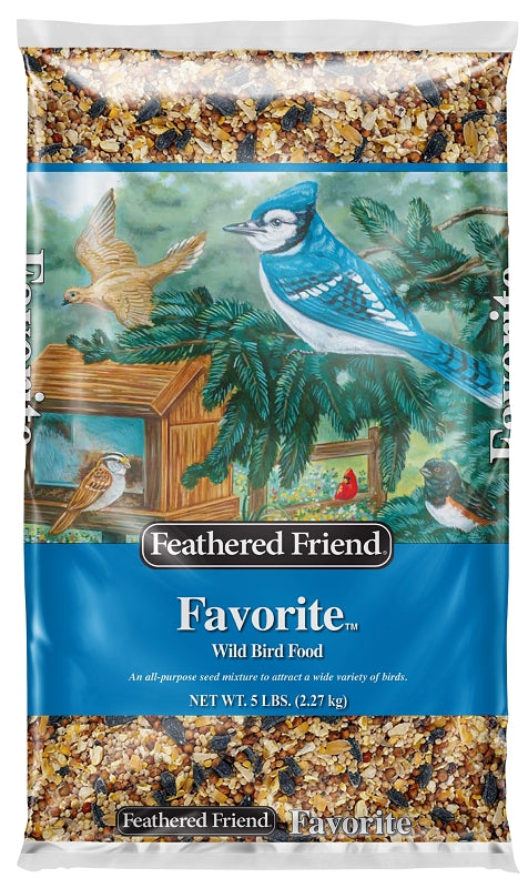 FEATHERED FRIEND Feathered Friend 14388 Favorite Blend, 5 lb Bag HARDWARE & FARM SUPPLIES FEATHERED FRIEND
