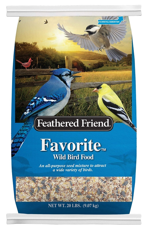FEATHERED FRIEND Feathered Friend 14389 Favorite Blend, 20 lb HARDWARE & FARM SUPPLIES FEATHERED FRIEND