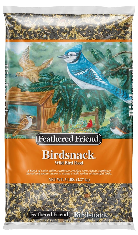 FEATHERED FRIEND Feathered Friend 14390 Birdsnack, 5 lb HARDWARE & FARM SUPPLIES FEATHERED FRIEND
