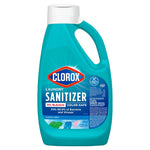 CLOROX Clorox 32419 Laundry Sanitizer, 42 oz, Viscous Liquid, Unscented, Blue