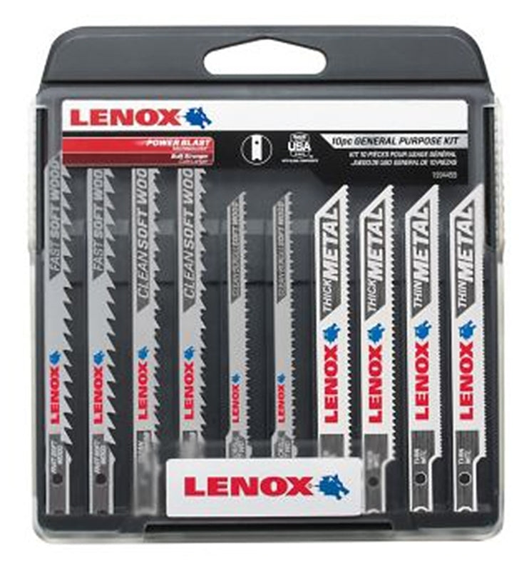 LENOX Lenox 1994459 Blade Kit, 10-Piece, General-Purpose