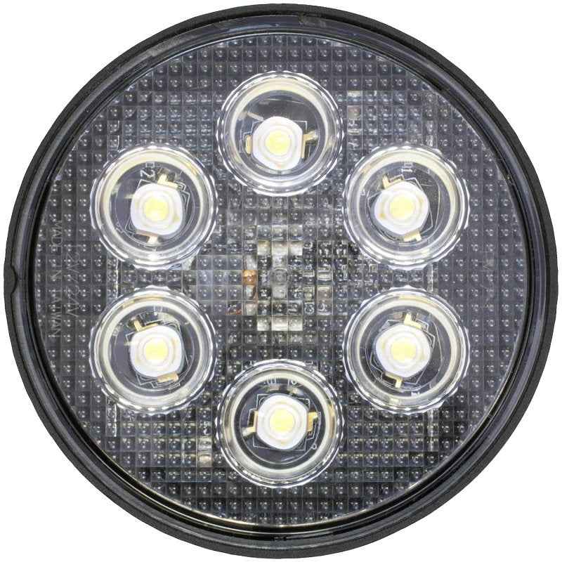 PETERSON MFG PM V711 Replacement Beam Work Light, 12 V, LED Lamp, White Light
