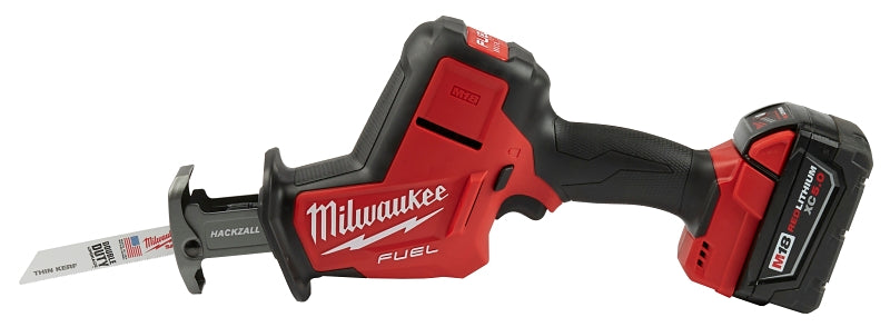 MILWAUKEE Milwaukee M18 HACKZALL 2719-21 Reciprocating Saw Kit, Battery Included, 18 V, 5 Ah, 7/8 in L Stroke
