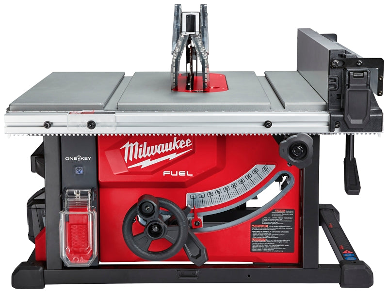 MILWAUKEE Milwaukee 2736-21HD Table Saw, 18 V, 15 A, 8-1/4 in Dia Blade, 5/8 in Arbor, 24-1/2 in Rip Capacity Right