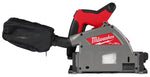 MILWAUKEE Milwaukee M18 2831-20 Plunge Track Saw, Tool Only, 18 V, 6-1/2 in Dia Saw Blade, 0 to 45 deg Bevel, 6300 rpm Speed