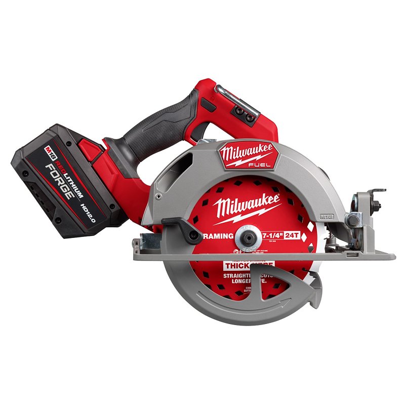 MILWAUKEE Milwaukee M18 2834-21HD Circular Saw Kit, Battery Included, 18 V, 12 Ah, 7-1/4 in Dia Blade