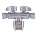 SHARKBITE SharkBite Max URDS123838 Ball Valve, 1/2 x 3/8 x 3/8 in Connection, Push-to-Connect x Compression x Compression PLUMBING, HEATING & VENTILATION SHARKBITE