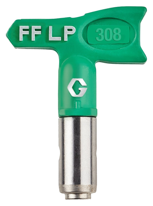 GRACO Graco FFLP308 Low-Pressure Spray Tip, 0.008 in Tip, Tungsten Carbide