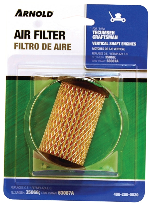 ARNOLD Arnold 490-200-0020/TAF1 Replacement Air Filter, Paper Filter Media