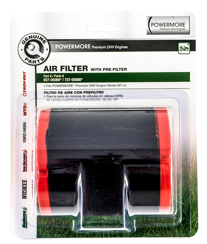 MTD MTD Genuine Parts 490-200-M063 Air Filter, 8 in H x 6-1/2 in W x 3-1/2 in D