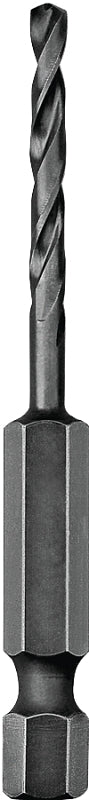 DEWALT DEWALT DD5132 Impact Drill Bit, 1/2 in Dia, 4 in OAL, Spiral Flute, 1/4 in Dia Shank, Hex Shank TOOLS DEWALT