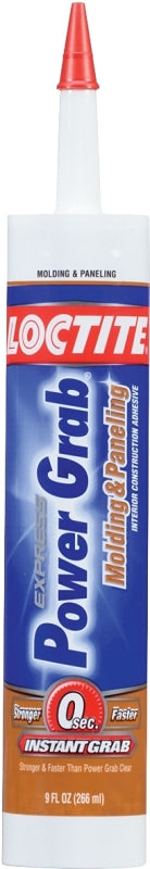 LOCTITE Loctite 2023759 Paneling Adhesive, White, 9 oz Cartridge