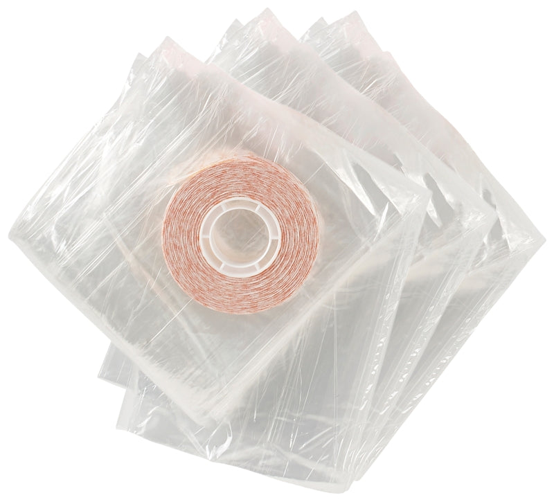 FROST KING Frost King V75H Indoor Shrink Window Kit, 62 in W, 0.75 mil Thick, 210 in L, Plastic, Crystal Clear, 1/PK