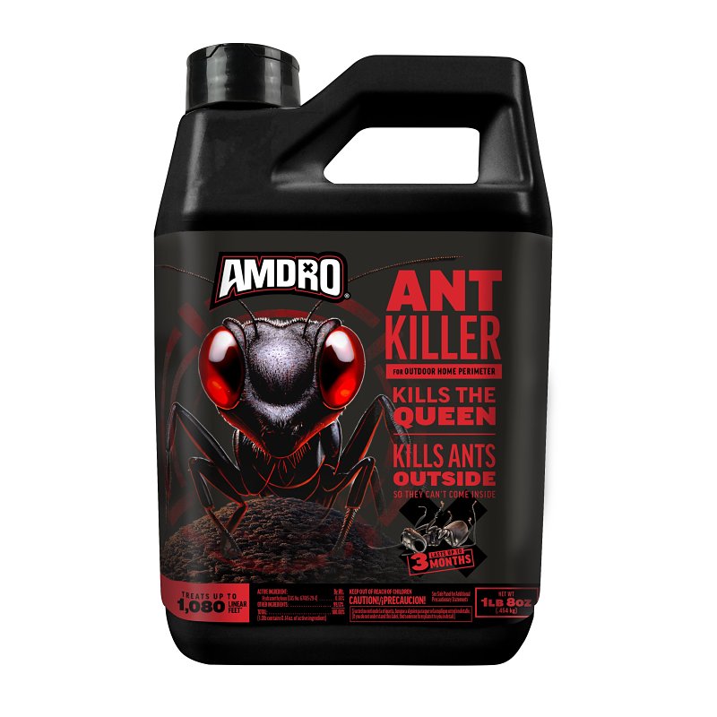 AMDRO Amdro 100550427 Ant Killer, Granular, Characteristic Vegetable Oil, 24 oz Bottle LAWN & GARDEN AMDRO