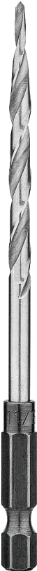 DEWALT DEWALT DW2538 Drill Bit, 11/64 in Dia, 3-1/2 in OAL, Countersink, Spiral Flute, 2-Flute, 1/4 in Dia Shank, Hex Shank