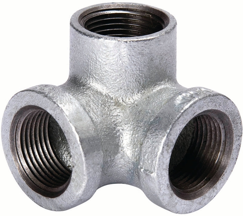 B & K INDUSTRIES B & K 510-803HN Pipe Elbow, 1/2 in, Threaded, 90 deg Angle, 300 psi Pressure
