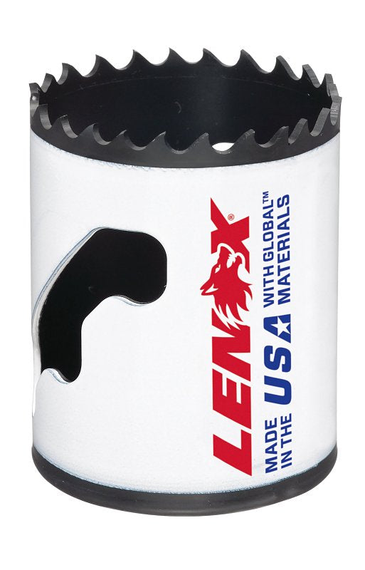 LENOX Lenox Speed Slot 3002626L Hole Saw with T3 Technology, 1-5/8 in Dia, 1-7/8 in D Cutting, 2L/3L/6L/7L Arbor, 4 to 5 TPI