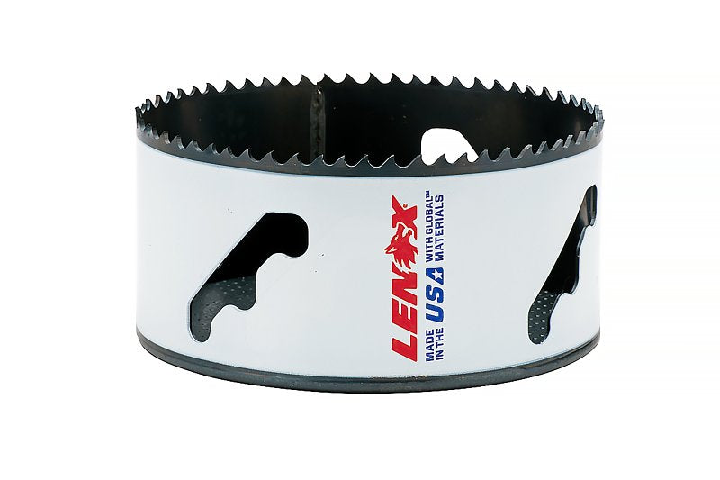 LENOX Lenox Speed Slot 3006666L Hole Saw, 4-1/8 in Dia, 1-7/8 in D Cutting, 4/5 TPI, Bi-Metal Cutting Edge