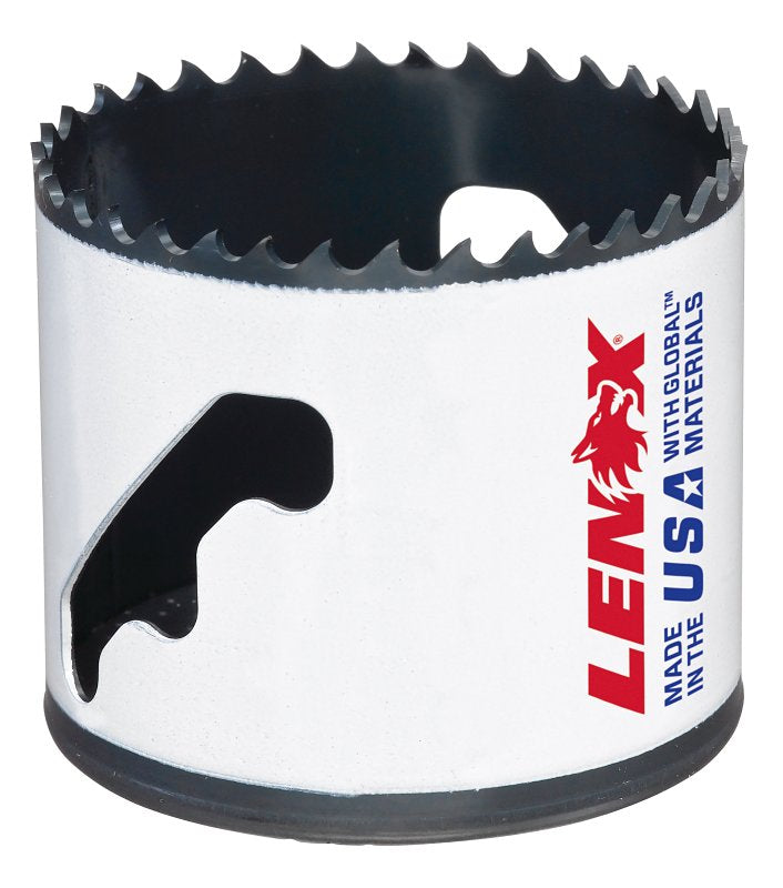 LENOX Lenox Speed Slot 3003838L Hole Saw, 2-3/8 in Dia, 1-7/8 in D Cutting, 4/5 TPI, Bi-Metal Cutting Edge