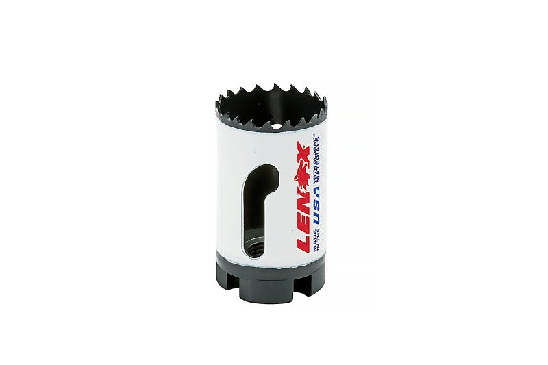 LENOX Lenox Speed Slot 3002222L Hole Saw, 1-3/8 in Dia, 1-7/8 in D Cutting, 5/8-18 Arbor, 4/5 TPI, Bi-Metal Cutting Edge