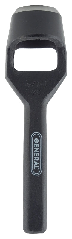 GENERAL General 1271O Arch Punch, 1-1/4 in Tip, 6-3/4 in L, Steel