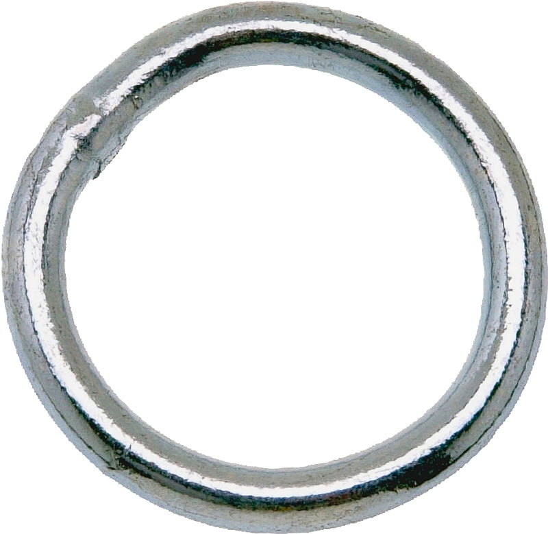 CAMPBELL CHAIN Campbell T7660841 Welded Ring, 200 lb Working Load, 1-1/4 in ID Dia Ring, #4 Chain, Steel, Zinc HARDWARE & FARM SUPPLIES CAMPBELL CHAIN