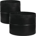 IMPERIAL Imperial BM0047 Connector Union, 6 in Dia, 24 ga Thick Wall