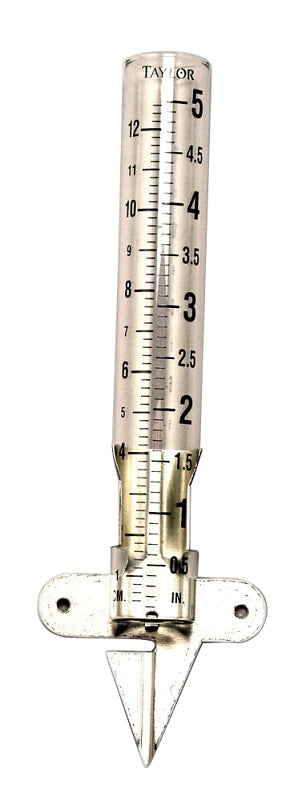TAYLOR PRECISION PRODUCTS Taylor 2710N Rain Gauge, Multi-Color