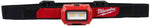 MILWAUKEE Milwaukee 2103 Headlight, AAA Battery, Alkaline Battery, LED Lamp, 350 Lumens, Wide Flood Beam, 31 hr Run Time, Red