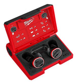 MILWAUKEE Milwaukee 2191-21 Jobsite Ear Buds, 125 Hz to 8 kHz, 5.1 Bluetooth, Lithium Battery, 55 ft Wireless Range
