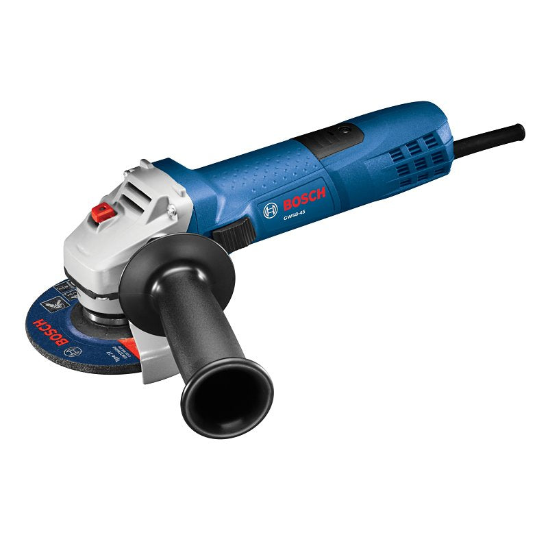 BOSCH Bosch GWS8-45 Series Angle Grinder, Ergonomic Handle, 7.5 A, 5/8-11 Spindle, 4-1/2 in Dia Wheel, 11,000 rpm Speed TOOLS BOSCH