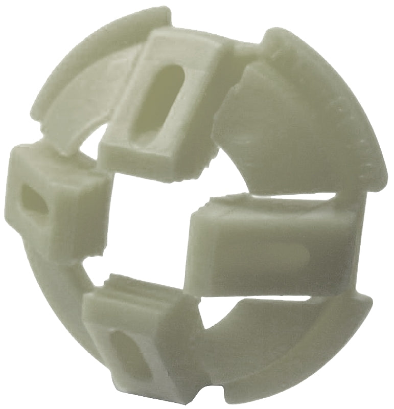 HALEX Halex 27511 Cable Connector, 3/8 in, 3-31/32 in L, Nylon, Gray, Push-In, 5/BAG