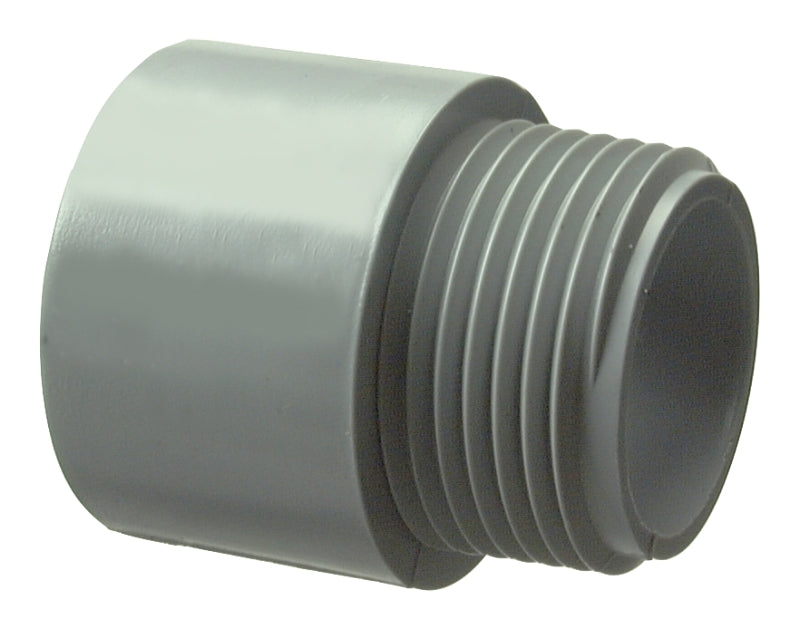HALEX Halex 27352 Terminal Adapter, 3/4 in Male, 5 in L, PVC