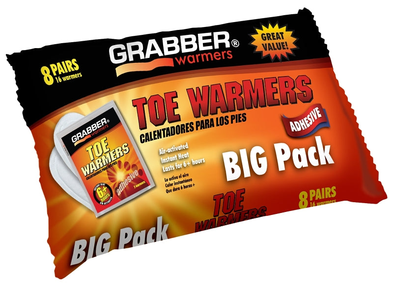 GRABBER WARMER Grabber Warmers TWES8 Non-Toxic Toe Warmer