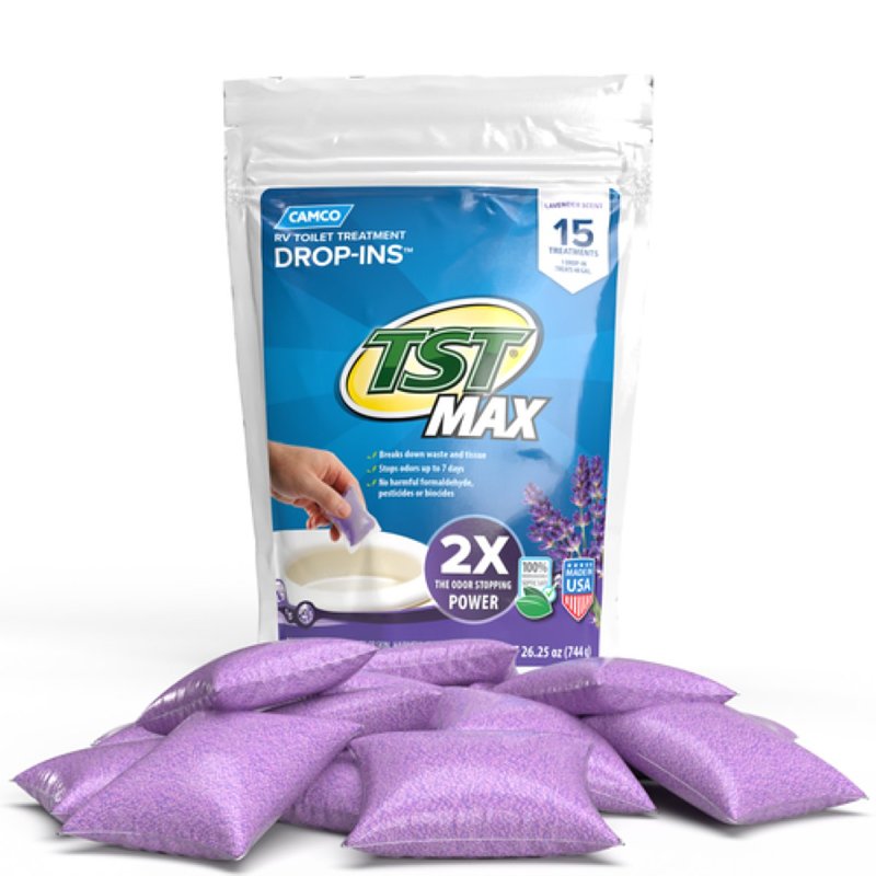 CAMCO TST DROP-INS 41559 Toilet Treatment Bag, Lavender AUTOMOTIVE CAMCO