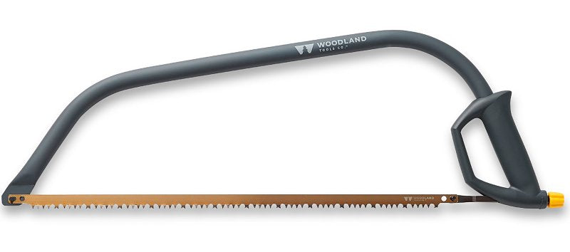 WOODLAND TOOLS CO Woodland Tools Co 06-5002-100 Bow Saw, 24 in L Blade, Steel Blade, Ergonomic Grip Handle, 29-1/2 in OAL